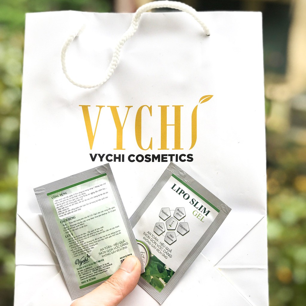 Kem tan mỡ Lipo Slim gel gói nhỏ 15gr gel giảm mỡ vùng chân tay bụng hiệu quả | BigBuy360 - bigbuy360.vn