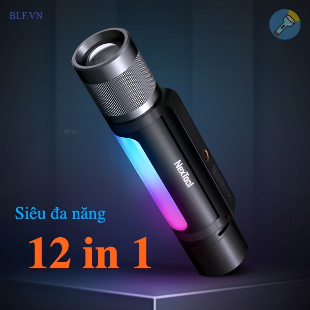 Xiaomi NexTool Outdoor 12 in 1 Thunder Music Flashlight đèn pin có loa tích hợp