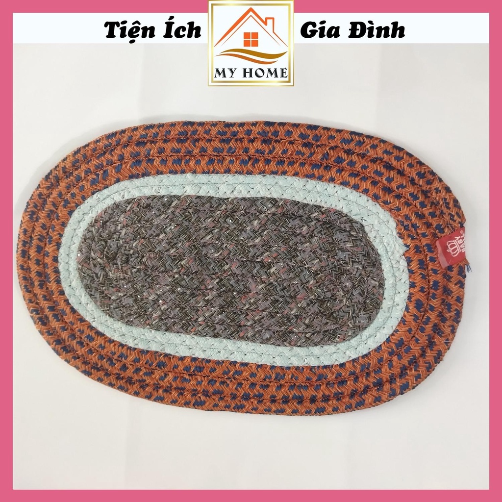 Thảm lau chân bằng vải thun, thảm chùi chân thấm hút nước tốt giá rẻ sử dụng cho nhà bếp, kích thước 30*45cm