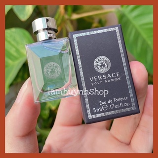 [ CHÍNH HÃNG] Nước hoa mini VERSACE POUR HOMME 5ml