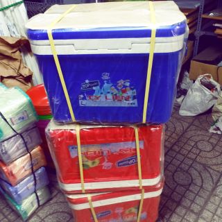 THÙNG ĐÁ VUÔNG TOP-COLLER TÝ LIÊN,LOẠI 45L,GIỮ LẠNH TRÊN 72H( MÀU NGẪU NHIÊN )