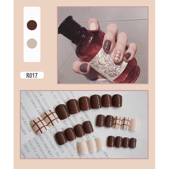 MÓNG GIẢ HOẠ TIẾT CUTE SIÊU XINH
