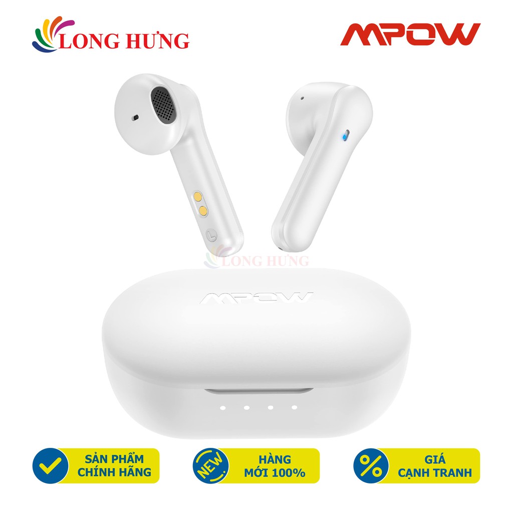 Tai nghe Bluetooth True Wireless MPOW MX3 BH480B - Hàng chính hãng - Âm thanh sống động Kết nối Bluetooth 5.0