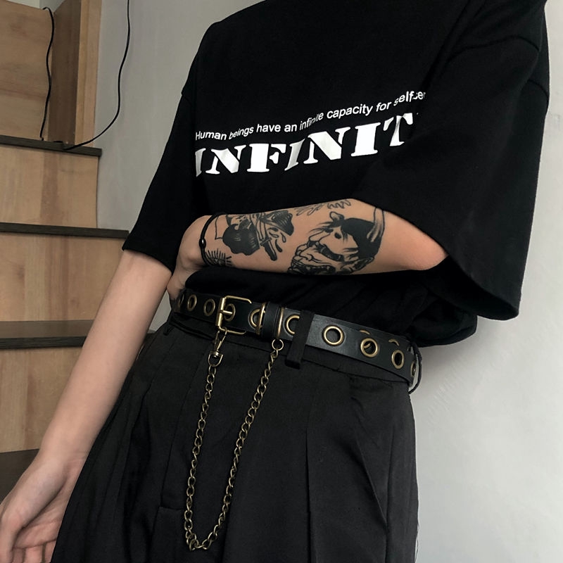 Thắt lưng mỏng khóa vuông kim loại thiết kế đơn giản dễ phối đồ dành cho nam 22549