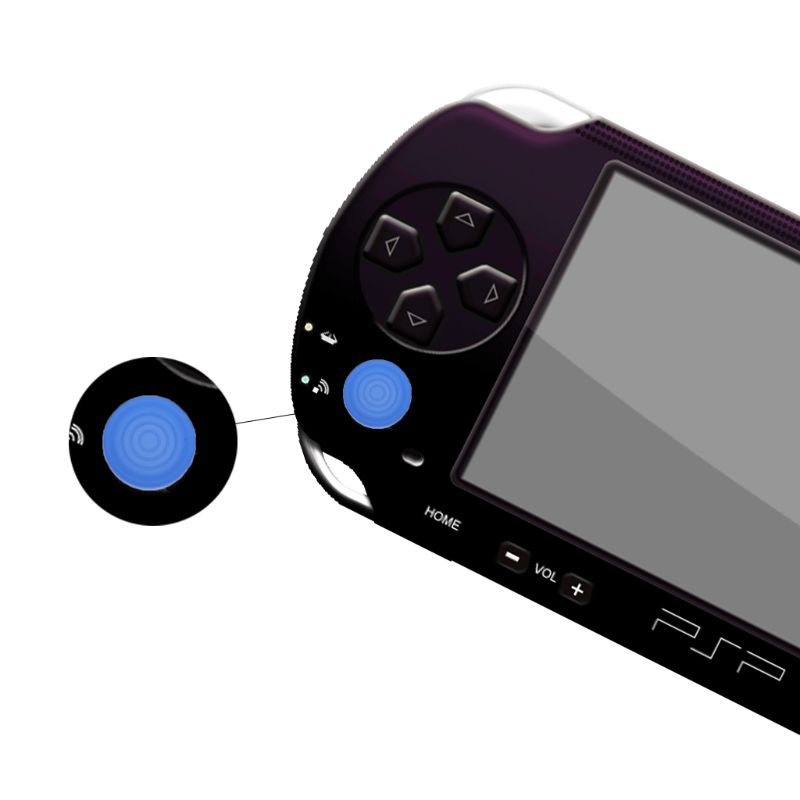 Nắp Silicone Bảo Vệ Nút Bấm 6 Trong 1 Cho Tay Cầm Chơi Game Sony Ps Vita Psv 1000 2000