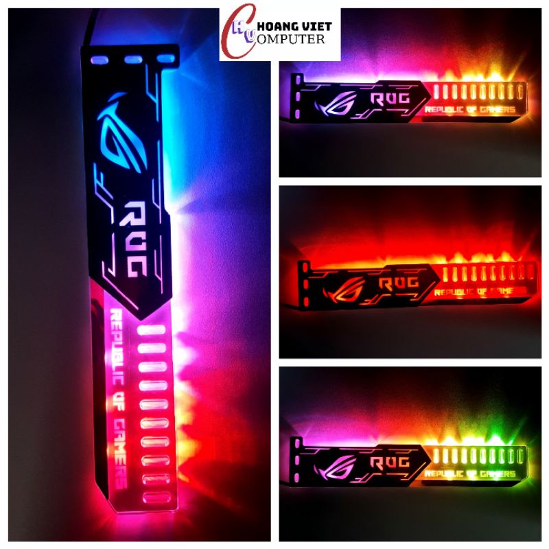 Giá Đỡ VGA Led RGB Logo Dragon MSI - SIÊU CHẤT