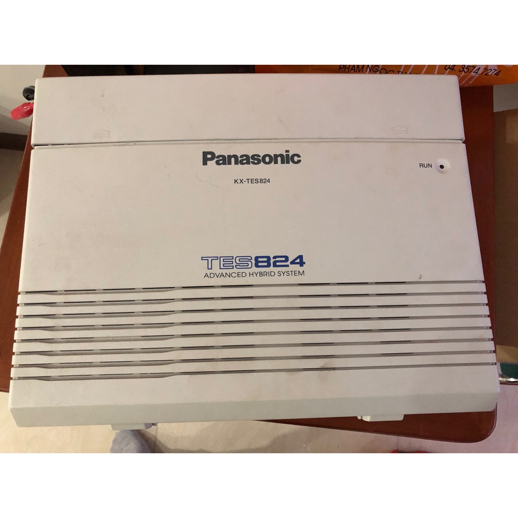 TỔNG ĐÀI PANASONIC KX-TES824SN 6 line vào và 16 line ra +Bàn lập trình tổng đài Panasonic KX-T7730