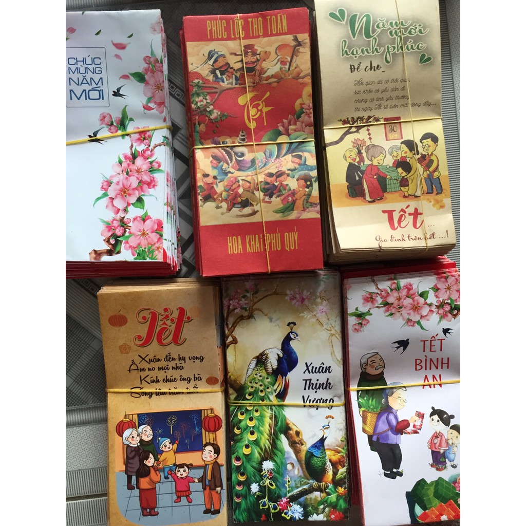 200 bao lì xì tết