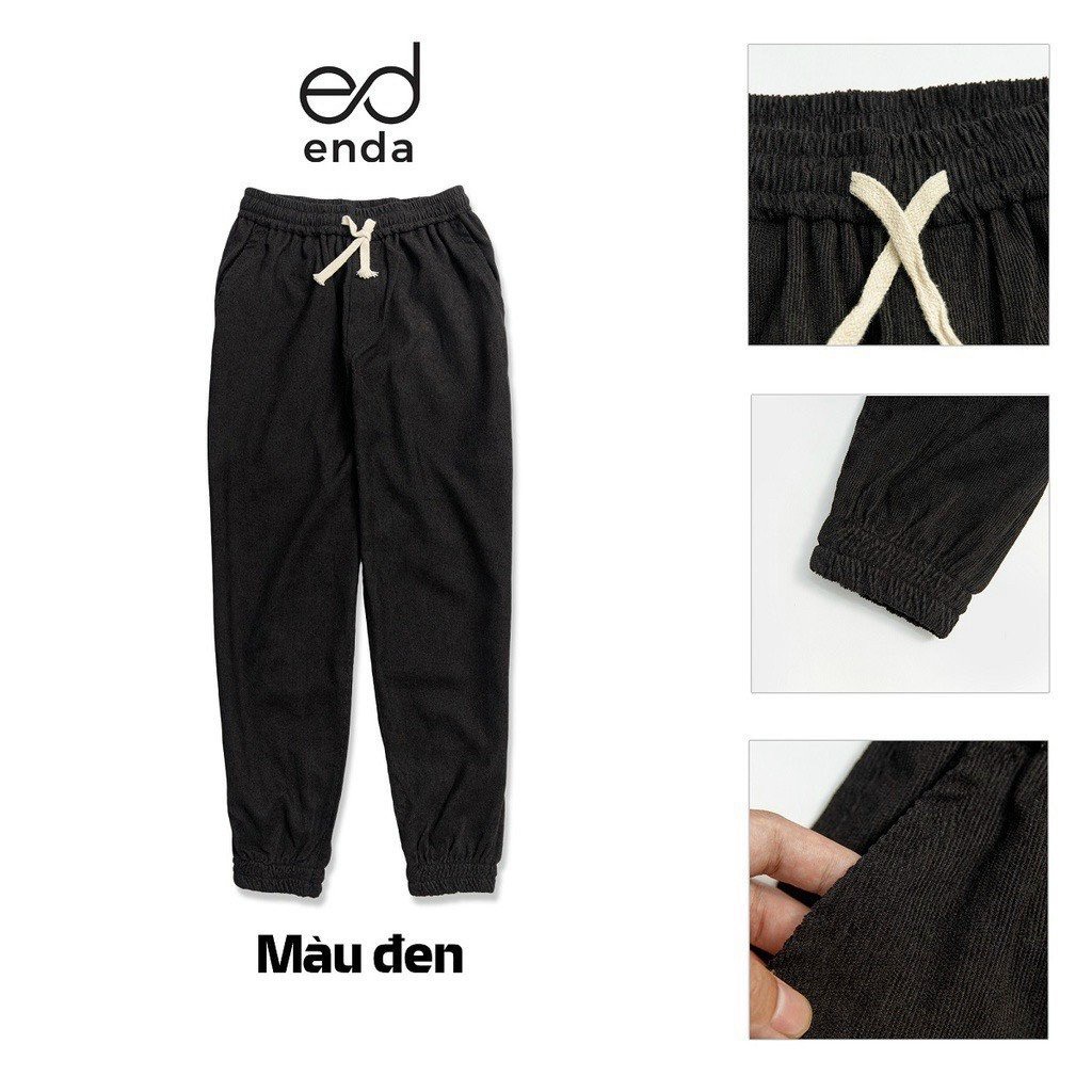 Quần jogger nam chất nỉ nhung tăm mềm mịn co dãn dễ phối đồ, quần thể thao nam phong cách cá tính mạnh mẽ J01