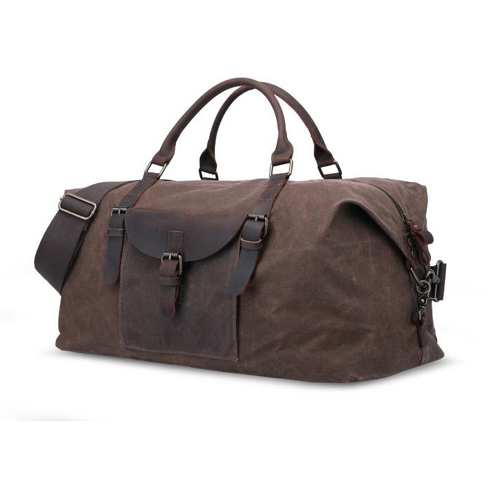 Túi xách du lịch da bò sáp BEE GEE DBS07823