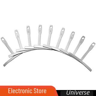9 pcs/set T-Shaped Guitar Caliper Ruler String Radius Curve Gauge Ruler Guitar Tool