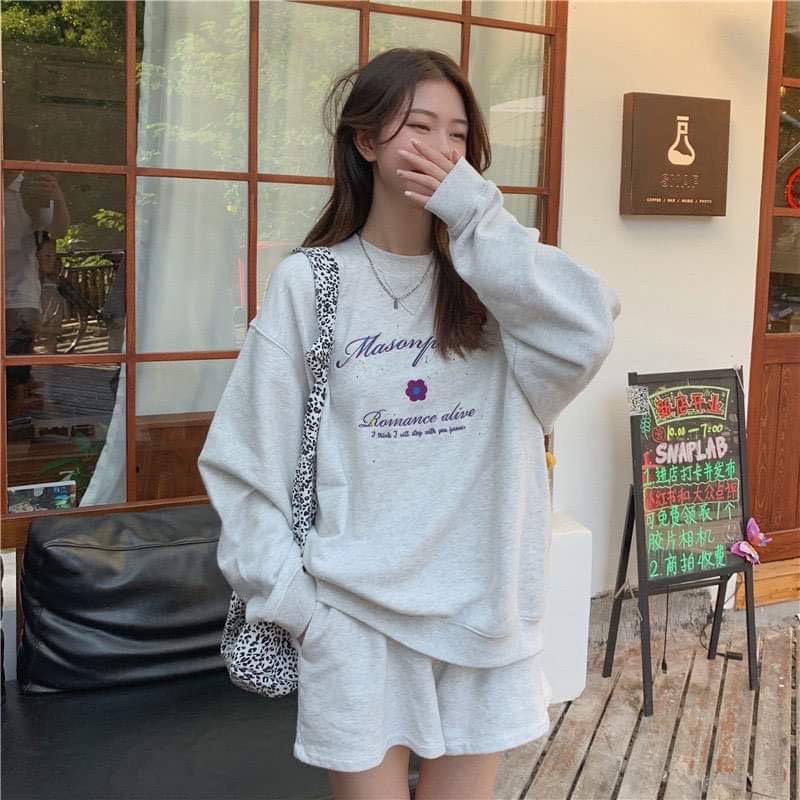 Bộ đùi thu hoa tím H25