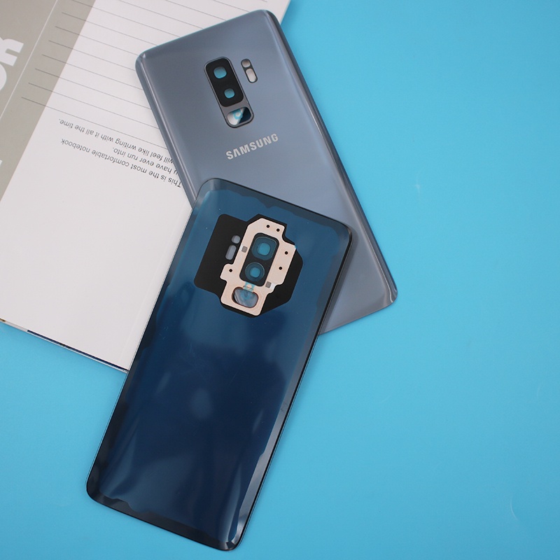 Mới Ốp Điện Thoại Mặt Gương + Nắp Pin + Logo Cho Samsung Galaxy s9 s9 Plus G960 G965 Galaxy s9 s9