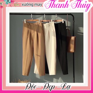 Quần tây công sở siêu mẫu 💖freeship💖 quần baggy công sở dl007