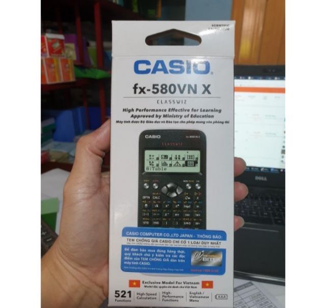 Chính hãng Bitex - Máy Tính CASIO FX 580VNX mới nhất 2019 - Bảo hành 5 năm