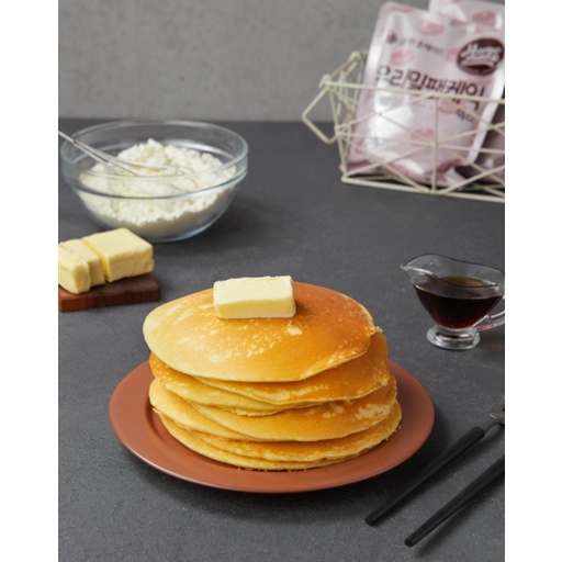 [HOMEMADE] BỘT LÀM BÁNH PANCAKE 430G - [큐원]우리밀팬케믹스 430G