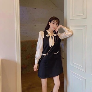 🤩🤩váy suông phối tay be cổ 🎀 cực điệu nha☺️