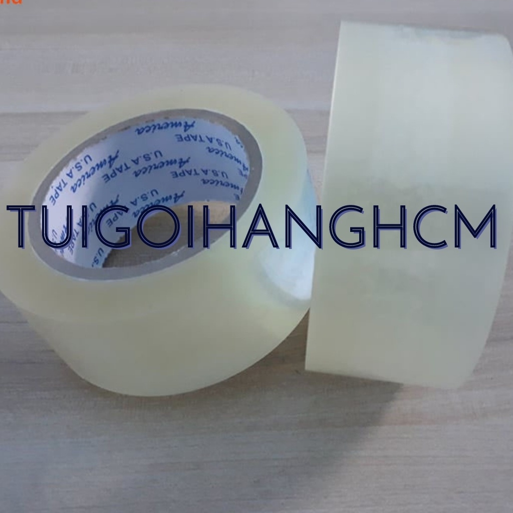 Băng keo đóng hàng siêu dính 1 cuộn 200 yard chất lượng cao đóng gói cực chắc chắn - Tuigoihanghcm
