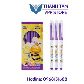 Bút dạ kim fl-04 beebee/ fl-04 beebee doraemon đầu bi 0.3mm màu tím