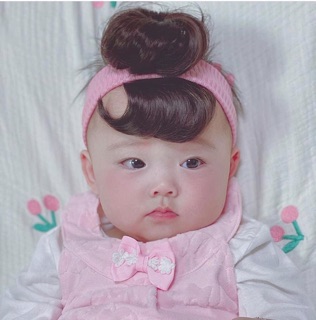 Tuban tóc 1 chùm ( ảnh khách nhí)