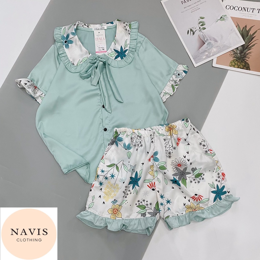 [XẢ KHO] Pijama Lụa Đùi Mẫu Hot 2022 | BigBuy360 - bigbuy360.vn