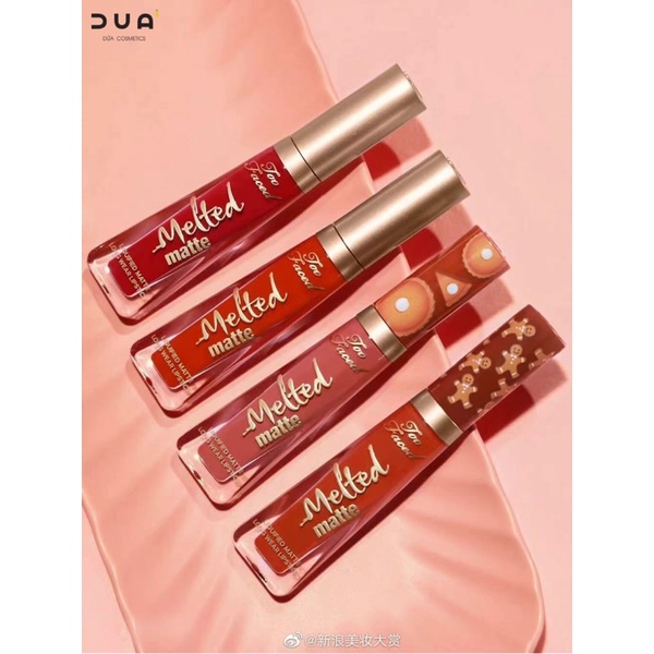 [Đủ bill] Son kem lì Too Faced Melted Matte Liquified Long Wear Lipstick