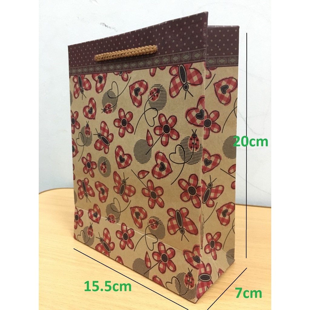 15,5 x 20 x 7 CM TÚI GIẤY ĐỰNG MỸ PHẨM - TÚI GIẤY ĐỰNG QUÀ