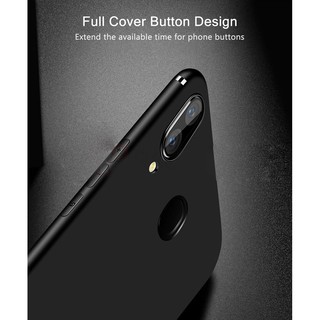Ốp lưng silicon màu đen Samsung A30, A30s