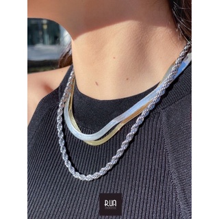 Dây Snake bạc 2 mặt