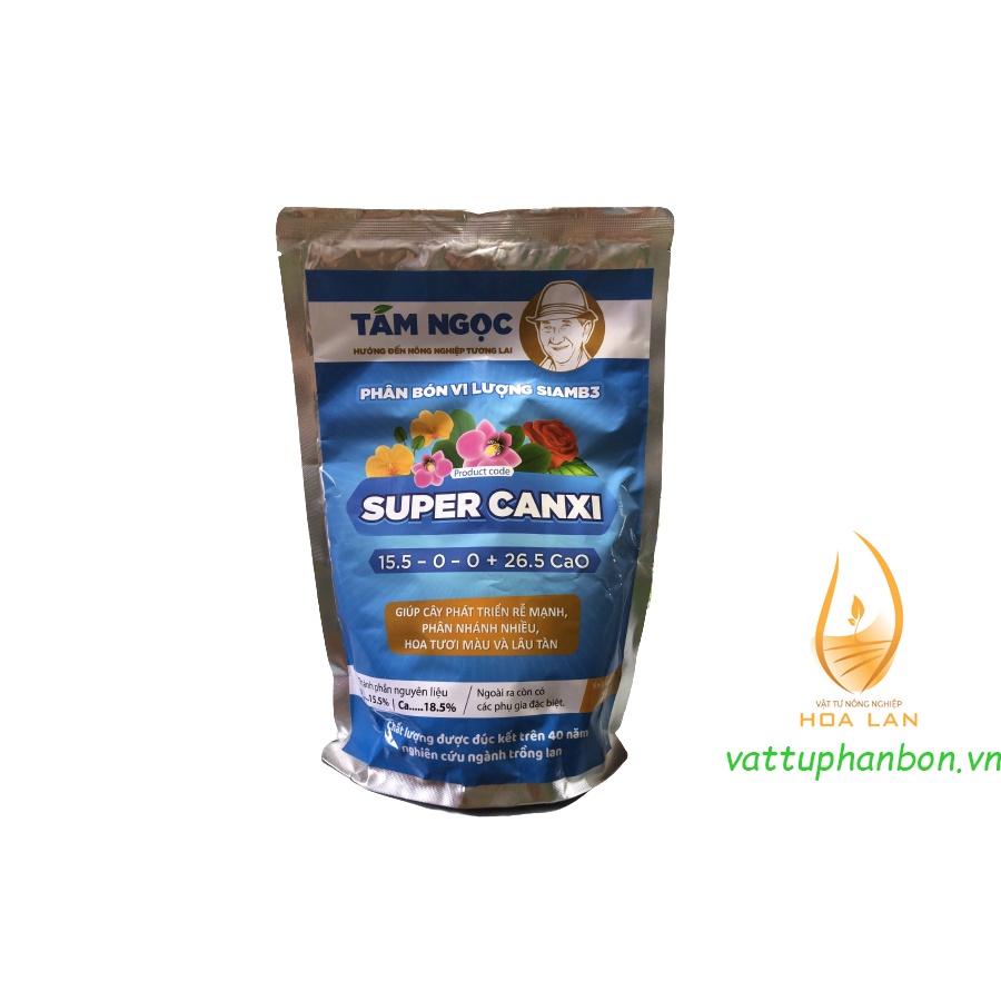 Phân Bón Sinh Học Tám Ngọc Super Canxi - #480# 1kg