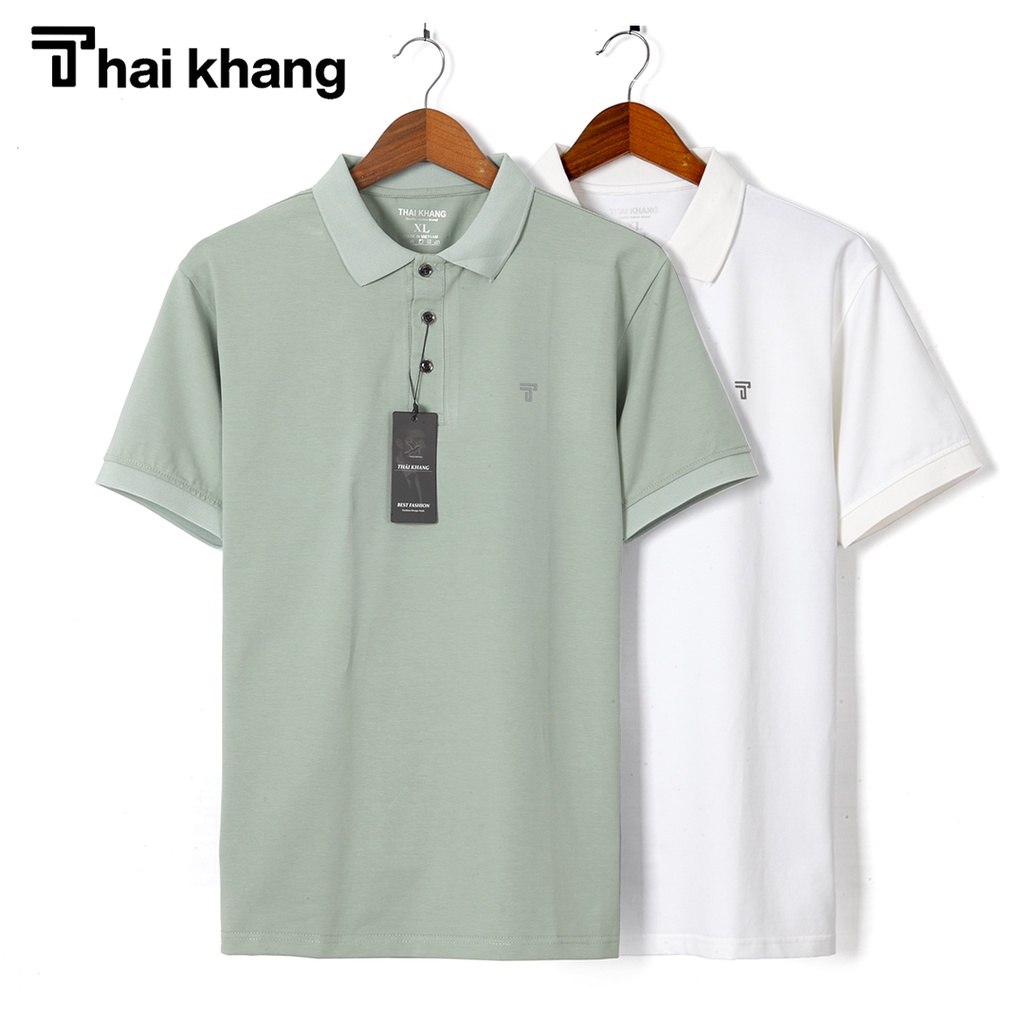 Áo thun nam cotton 100% THÁI KHANG vải cotton dày mềm siêu mát APOLO50