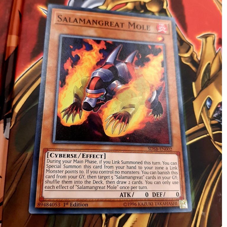 THẺ BÀI YUGIOH MINT  -Salamangreat Mole