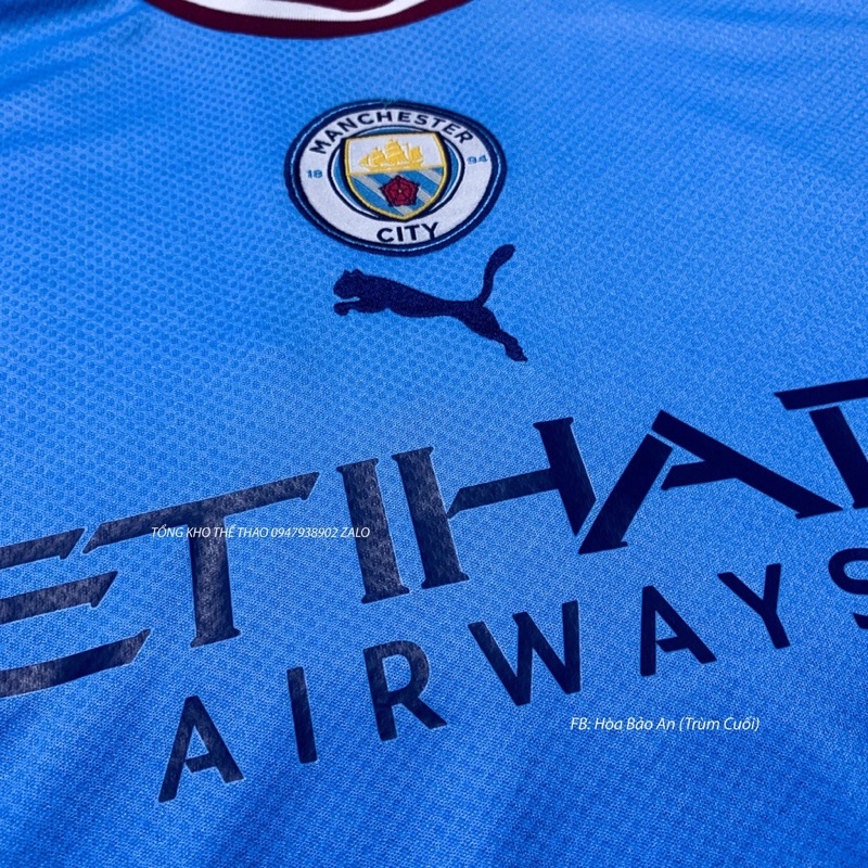 Bộ Quần Áo Bóng Đá ManCity cao cấp mùa 2022/2023