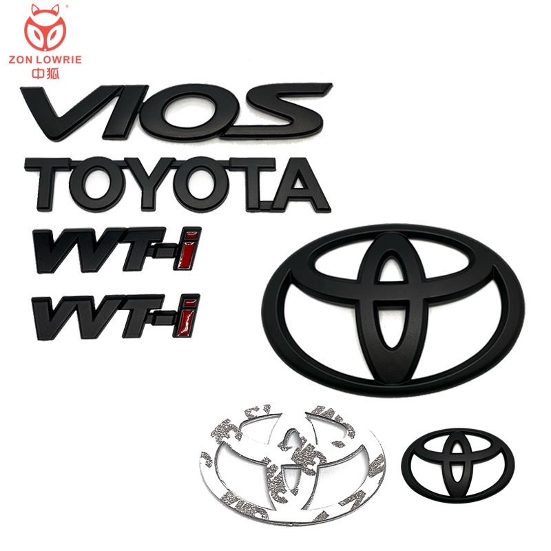 Logo Dán Trang Trí Vô Lăng Xe Hơi toyota vios gen2 ncp93 gen3