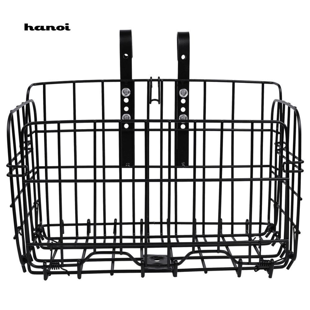 Rổ kim loại đựng đồ tiện lợi dành cho xe đạp