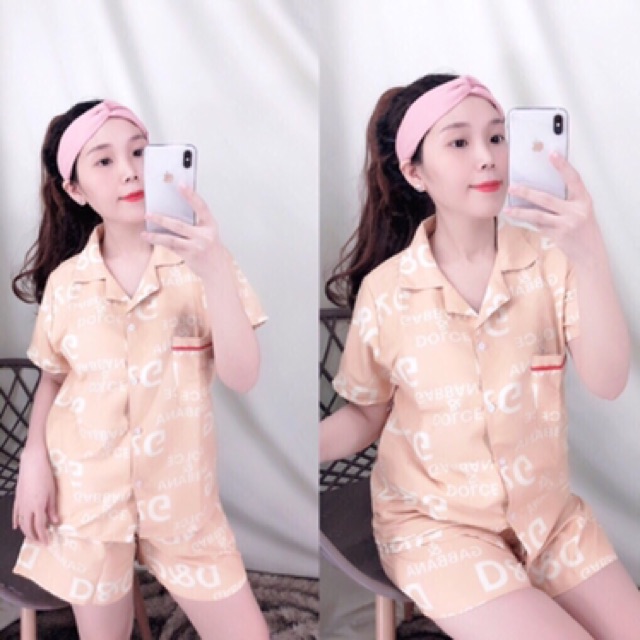 PIJAMA TAY NGẮN QUẦN NGẮN