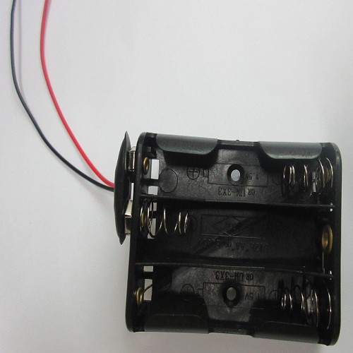 Combo 2 Đế Pin 3AA dây nối pin 9V