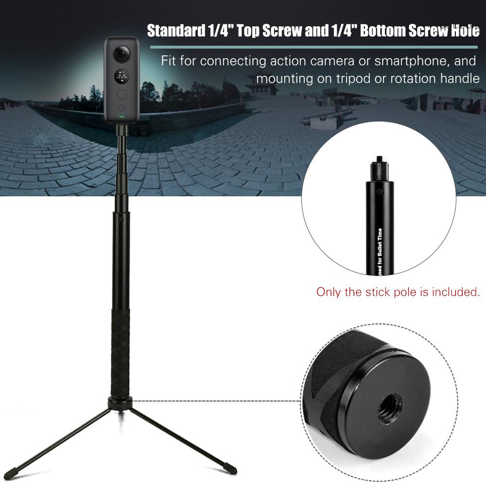 Gậy Selfie Vô Hình Dài 5 Phần 28cm - 111cm Có Thể Điều Chỉnh Độ Dài 1 / 4 Inch | BigBuy360 - bigbuy360.vn