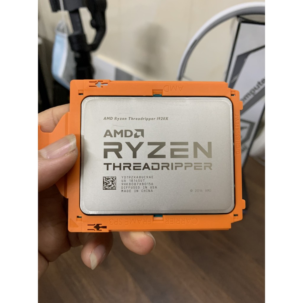 CPU AMD Ryzen Threadripper 1920X 12 C/ 24 T Tích hợp AI