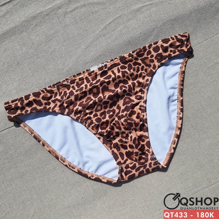 Quần bơi tam giác da beo QSHOP QT433