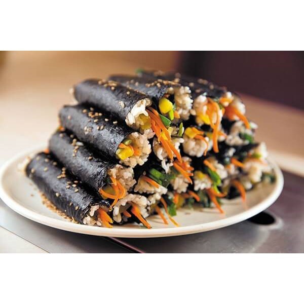 sieu pham Mành tre làm cơm cuộn Kimbap Hàn Quốc gia re