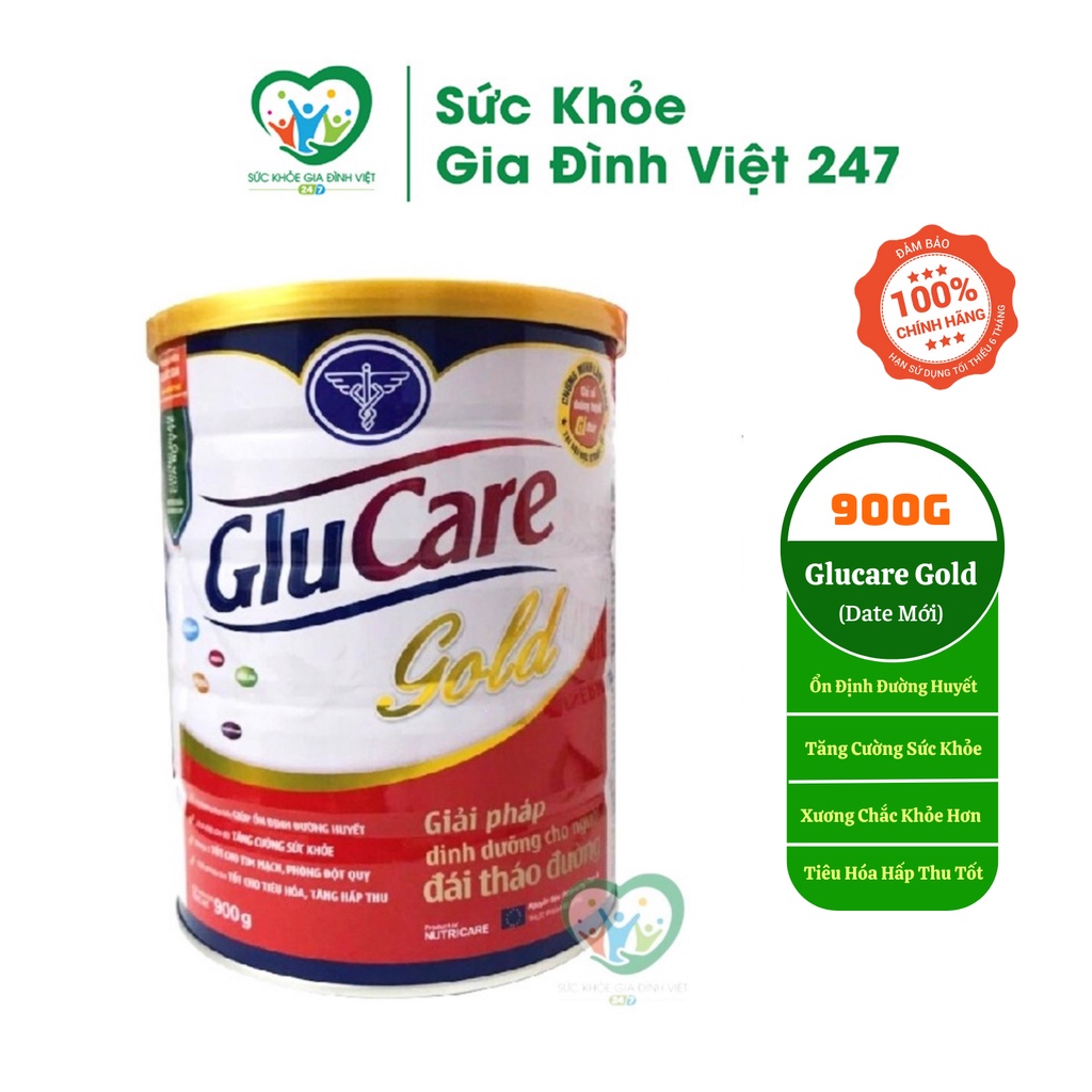 Sữa Glucare gold 900g dành cho người tiểu đường
