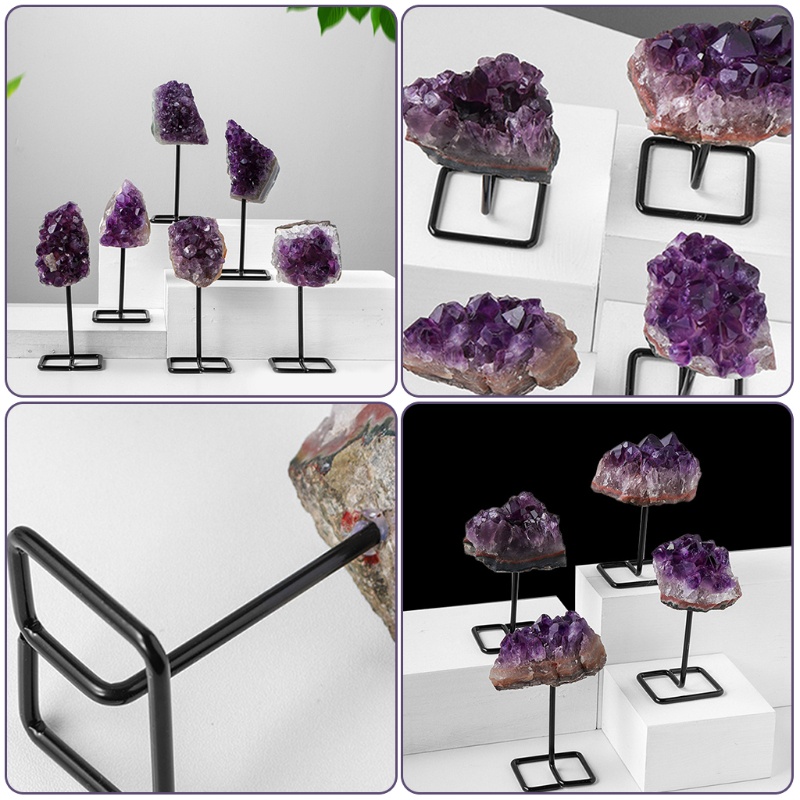 Cụm Thạch Anh Tím Cho Phong Thủy Wicca Reiki Chakra Chữa Bệnh Aura