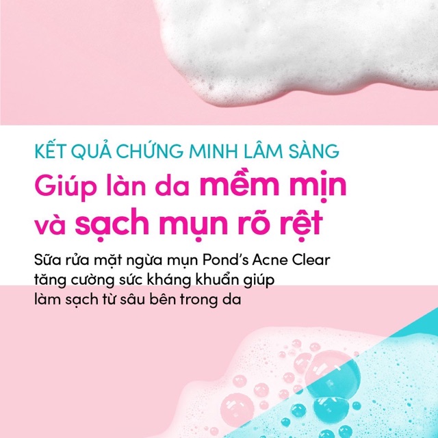 Sữa rửa mặt Ponds Sáng mịn trắng hồng White Beauty tặng SRM Tone Up 40ml