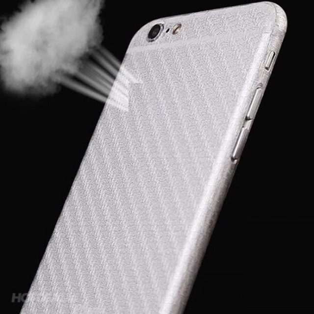 Miếng dán carbon mặt lưng chống xước, chống vân tay