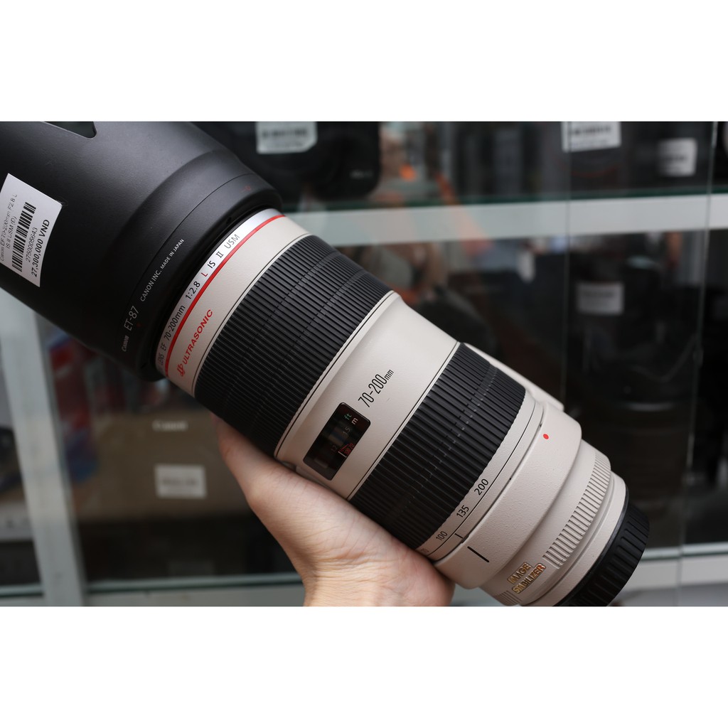 CANON EF 70-200mm F2.8 L IS II USM - ÔNG KÍNH TELE CHÂN DUNG ĐA DỤNG CHO CANON