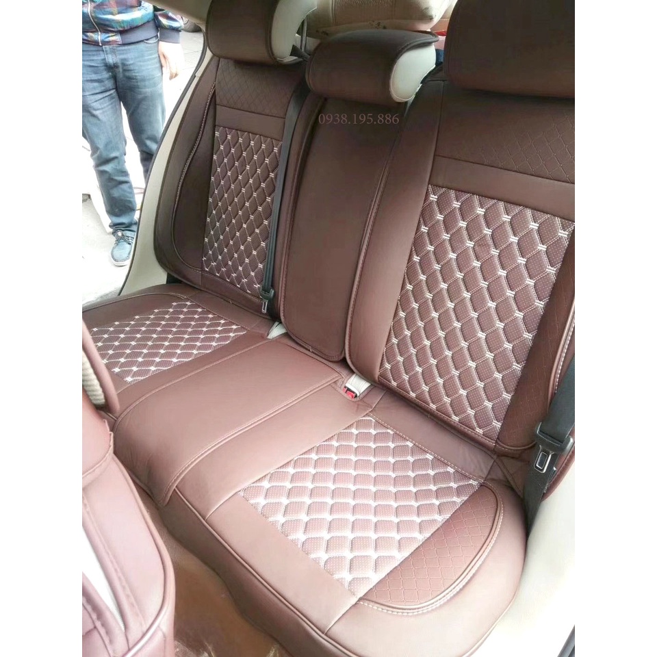 Áo Bọc Ghế ô tô HOOTO 5 Chỗ 6D Ôm kín 360 Độ Chất Liệu Da PU Cao Cấp