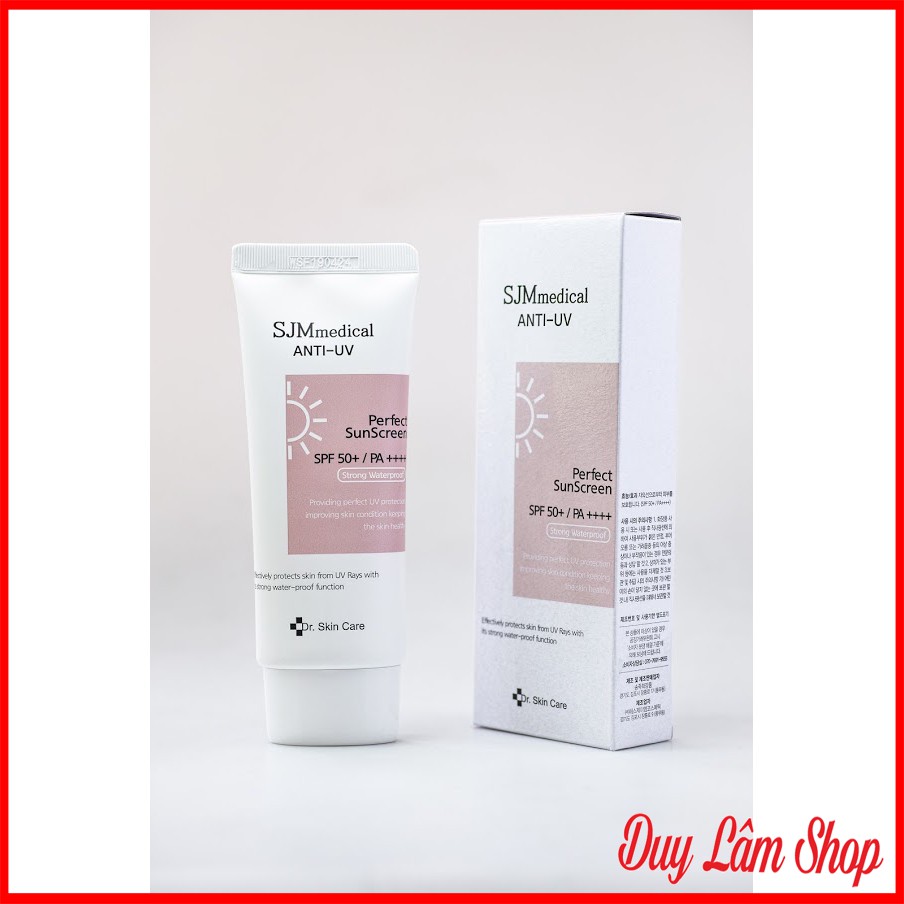 Kem Chống Nắng SJM Medical Anti UV SPF 50 /PA+++ Hàn Quốc - Phù Hợp Mọi Loại Da Dầu Khô Mụn Thường Nhạy Cảm Hỗn Hợp