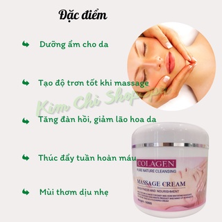 Kem massage mặt Collagen 500 Gram