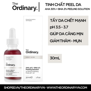 Tinh chất The Ordinary AHA 30% + BHA 2% Peeling Solution ( 30mL)